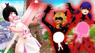 [Miraculous Ladybug] Heroes turn into Kwamis (fan animation)