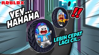 BALAPAN KITA MASUK KE DALAM BAN MOBIL DI ROBLOX!!