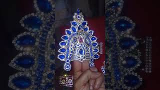 varalakshmi amman kirdeem  small idol amman kireedam handmade making kireedam perumal kireedam