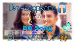 Butterfly 🦋 (8D Song) // Ft.Jass Manak // 8D Audio Use Headphone 🎧 // SS Studio Official