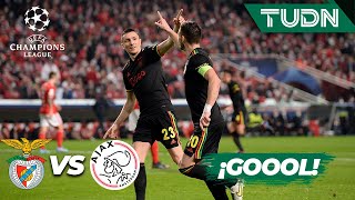 ¡Gol de Ajax! Tadic anota | Benfica 1-0 Ajax | UEFA Champions League 2022 - Octavos | TUDN