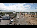 bicester village station construction