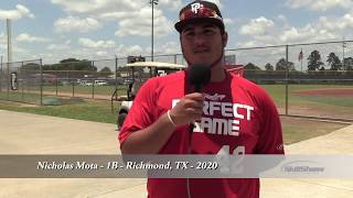 Nicholas Mota - 1B - Richmond, TX - 2020