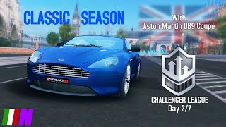 CLASSIC SEASON with Aston Martin DB9 Coupé | Day 2 CHALLENGER LEAGUE