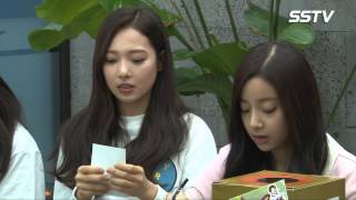 [SSTV 영상] 에이프릴(April), “평균나이 17.5세, 이상형은 누구?” (한위싱동타이)