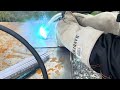 kemppi minarcmig 220 auto first welding test try