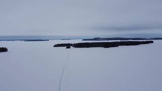 Kontiolahti Höytiäinen 30.1 2021 Dronella.