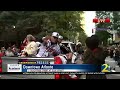 Channel 2's Alison Mastrangelo interviews Brian Snitker at the Braves parade | WSB-TV