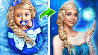 De Ringard à Populaire ! Comment Devenir Elsa ! Maquillage Extrême
