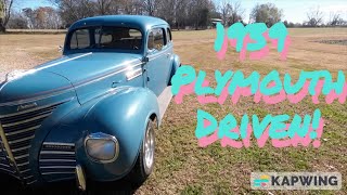 1939 Plymouth, let's take a ride