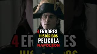 4 Errores históricos de la película Napoleón.