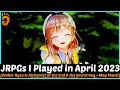 JRPGs I Played in April 2023