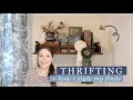 THRIFTING & STYLING! THRIFT WITH ME FOR HOME DECOR + THRIFT HAUL! / Goodwill Thrifting