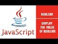 Java Script | Boolean | Lecture 29