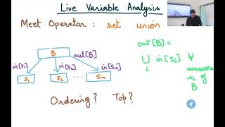 Compiler Design Module 92 : Live Variable Analysis