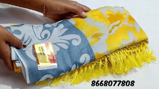 ⭐Moss crape brasso sarees ⭐Free shipping all over India.     💥 Amala Fashions 💥