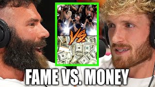 DAN BILZERIAN \u0026 LOGAN PAUL ARGUE FAME VS MONEY