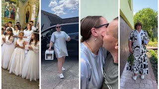 ДЕНЬ БАТЬКА😊ПРИВІТАННЯ ВІД МАРІЇ❤️🍰ОКСАНА ЗНОВ ПОЇХАЛА В РЕЙС😅 Родина Герус 15/6/25 Частина 2