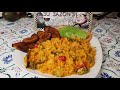 Arroz con kimbombo y camarones, rico y facil de hacer te va a encantar,no dejes de verlo