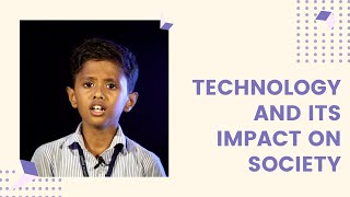 Technology And Its Impact On Society | Speech by Samvedh S Nair | Sreerama Krishna Vidya Nikethan