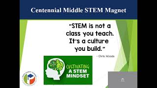 Centennial Middle School  STEM 2022