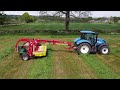 silage 2021 pottinger 307t demo part 2 drone footage t6.180