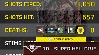 Helldivers 2- NO DEATHS CHALLENGE AUTOMATONS ON SUPER HELLDIVE