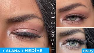 HYPNOSE LENS HAİLEY RENGİ İLE SİZLERLE 1 ALANA 1 BEDAVA KAMPANYAMIZDAN SİZLERDE YARARLANIN. #hailey