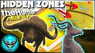 I Found HIDDEN Cape Buffalo DRINK ZONES! Also a Diamond Kudu \u0026 Rare Gold Gemsbok! Call of the Wild