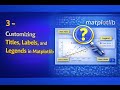 How to Customize Titles, Labels, and Legends in Matplotlib for Clearer Data Visualization