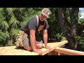 Part 2: How to Set Trusses on the Roof | Paul Rea