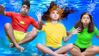 LAST TO LEAVE POOL WINS | EPIC BOYS VS GIRLS  SWIMMING POOL CHALLENGE BY CRAFTY HACKS