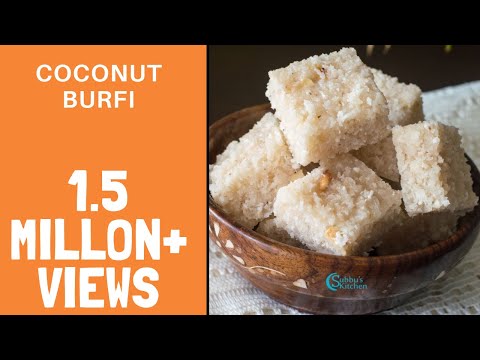 Coconut Burfi Coconut Burfi