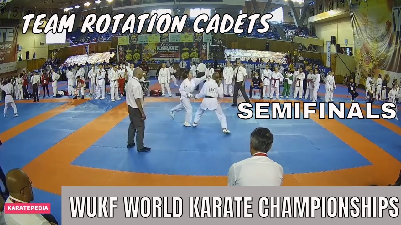 Female Cadets Kumite Team OPEN | World Union Of Karate Do Federations # ...