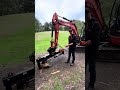 Power hound 2024 excavator log splitter