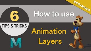 How to Use Animation Layer in MAYA | Animation Layer Tutorial