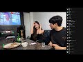 결국 받아버린 고백 민교x민정 술먹방 2023.8.14 풀영상