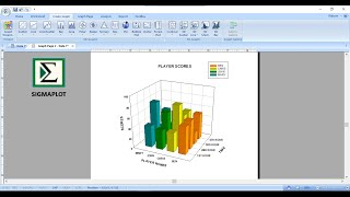 How to plot 3D Bar graphs using Sigmaplot