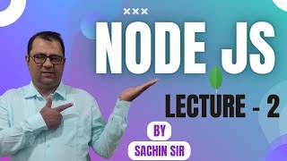 NODE JS | Lecture 2 | #nodejs #javascript #scalive