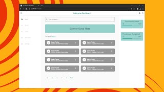 Admin Dashboard UI Layout using Flutter | Flutter Web Tutorial | Flutter Tutorial