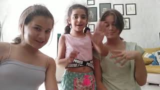 Yoga Challenge Girls Gymnastics Anfisa, Snezhana, Sister -Our Flexibility, Stretching Lesson at Home