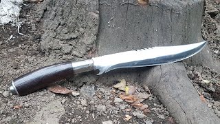 knife making, Forging a Bayonet