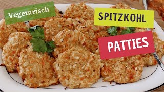 Leckere Spitzkohl-Patties: Einfaches und gesundes vegetarisches Rezept - Canans Rezepte