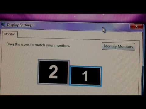 How To Use Dual Monitor Windows Vista