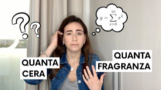 MATEMATICA PER CANDELE | Come calcolare la quantità di cera e di fragranza