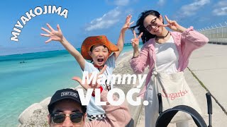 【宮古島VLOG】子連れ旅行👶🏻👦🏻✈️ビーチであそぶ🏖️食べ歩き🍍民謡居酒屋🏮ホテルブリーズベイマリーナ🏨