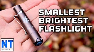 The brightest \u0026 smallest flashlight i have ever seen Folomov EDC C1 review