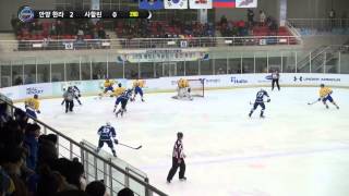 FULL GAME | Anyang Halla 3 - 2 Sakhalin | 2014. 12. 25 | 2014-2015 Asia League Ice Hockey