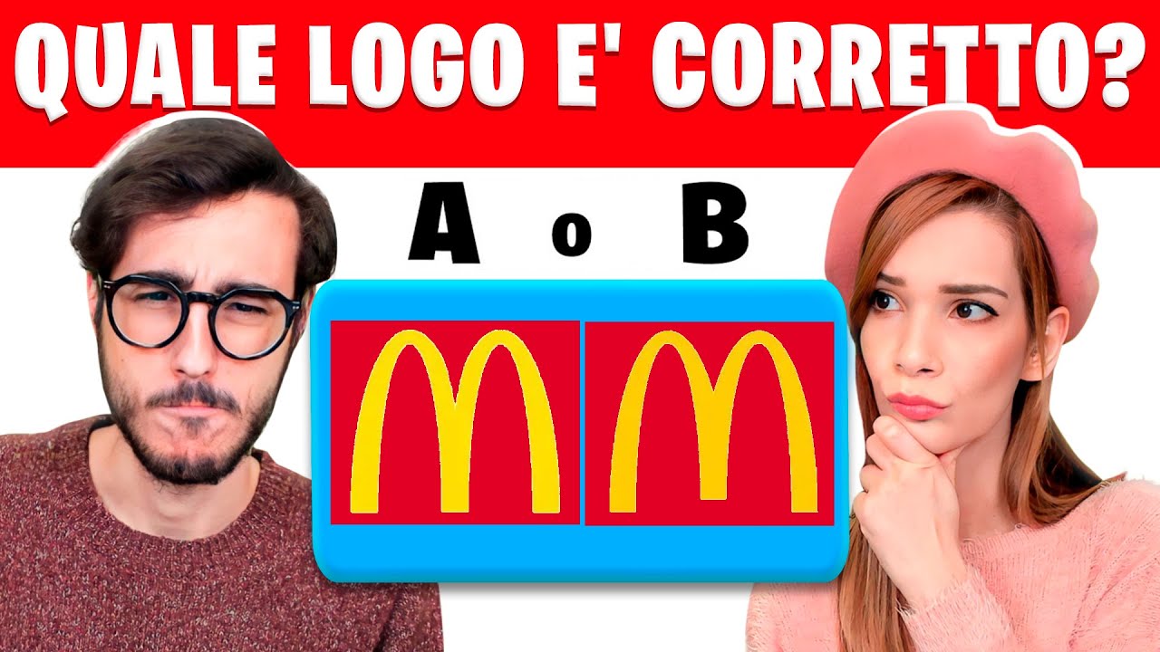 RIESCI AD INDOVINARE IL LOGO FALSO? - Guess The Logo