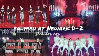 Enhypen ‘FATE World Tour’ In U.S - Newark D-2 [Full Concert Vlog]